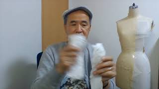 立体裁断　　ボディを包み直してみる