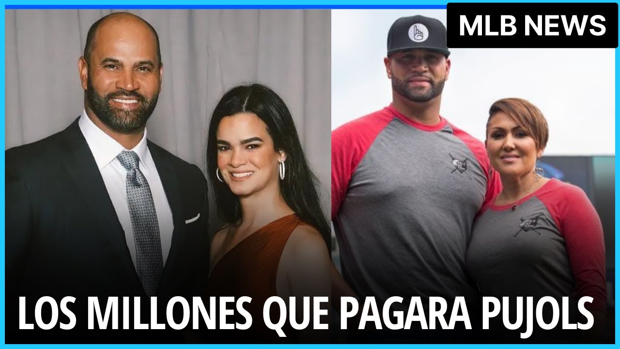 Los Millones Que Tendra Que Pagar Albert Pujols Por Esta Con  Su Nueva Esposa!