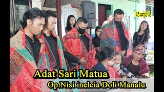 Acara Adat Batak Sari Matua (Op. Nisi inelcia Doli Manalu) Part 1 - Adat Batak Meninggal Dunia