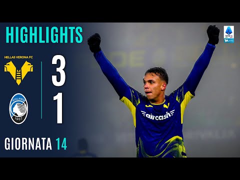 Video VERONA-ATALANTA 3-1 | HIGHLIGHTS | 14ª GIORNATA | SERIE A ENILIVE 2025/26