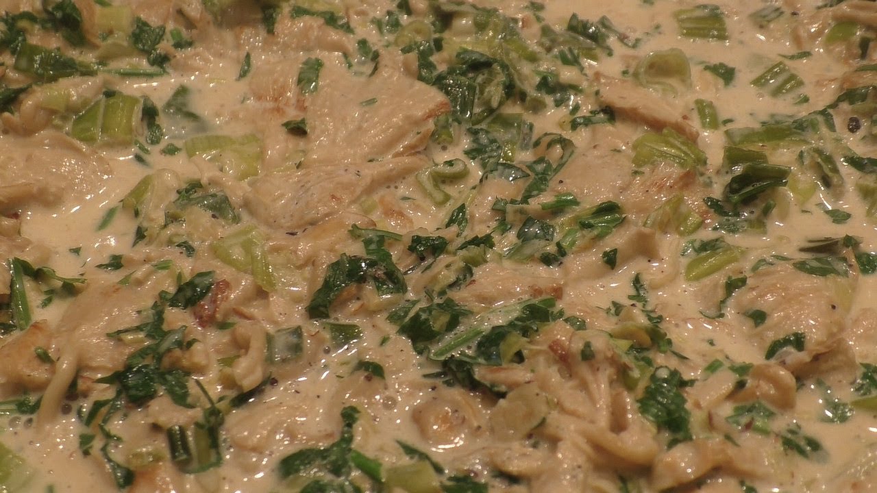 Küchenpilze - Seitlinge in Sahnesauce