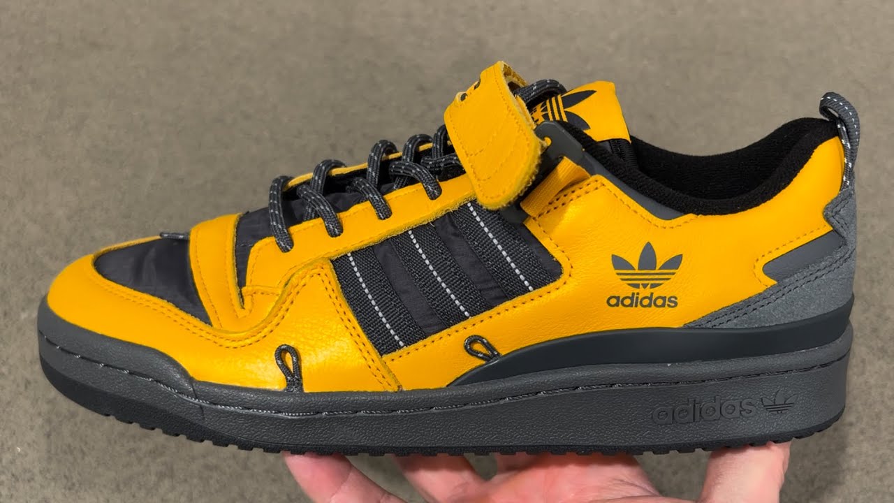 Adidas Forum 84 Camp Low Collegiate Gold Shoes - YouTube