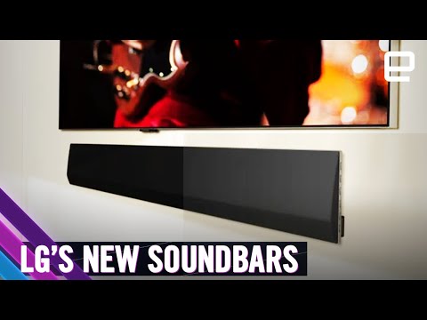 LG soundbars SG10TY and S95TR first look at CES 2024