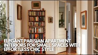 Elegant Parisian Apartment Interiors for Small Spaces with Effortless Chic Style screenshot 4