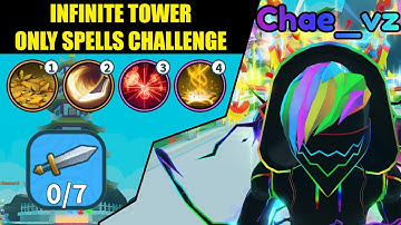 How many floors can we clear using SPELLS ONLY? Weapon Fighting Simulator (Roblox)