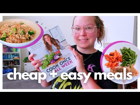 WHAT I COOKED THIS WEEK to save money + time [whole food from scratch cooking & easy meal prep]
