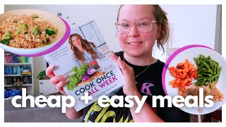 WHAT I COOKED THIS WEEK to save money + time [whole food from scratch cooking & easy meal prep]