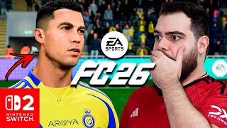 Jogando EA SPORTS FC 26 no NINTENDO SWITCH 2! MELHOR QUE PS5?!