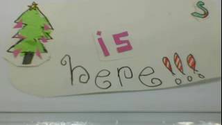 shayna Christmas is here - Student Stop Motion project by Shayna