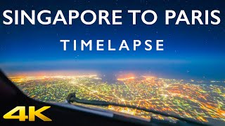 SINGAPORE/PARIS TIMELAPSE IN 4K