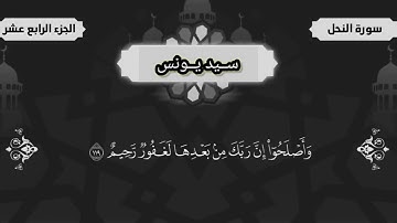قران الكريم ــ سورة النحل ــ القارئ: سيد يونس