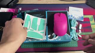 Lamzu Atlantis Wireless Gaming Mouse Unboxing