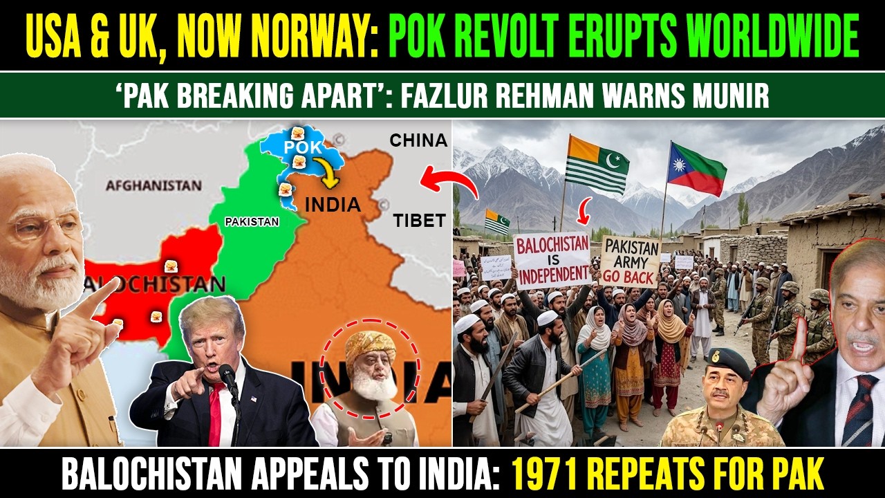 India’s Next Move? POK & Balochistan Tensions Explained, India Pakistan Conflict, Indian News 