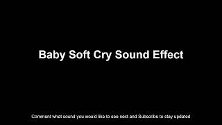 Baby Soft Cry Sound Effect screenshot 4