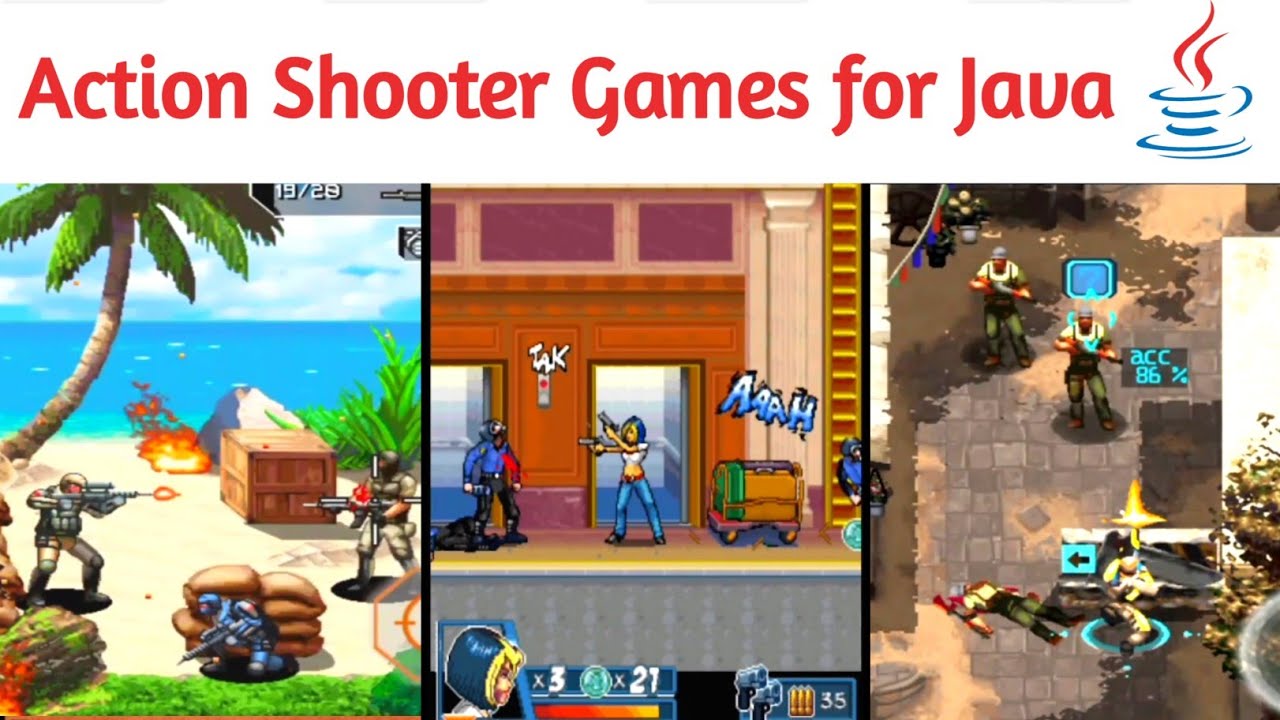 Best Action Shooter Games for Java - Gameloft Edition  Top 23 