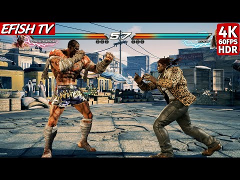 Fahkumram vs Eddy Gordo (Hardest AI) - Tekken 7