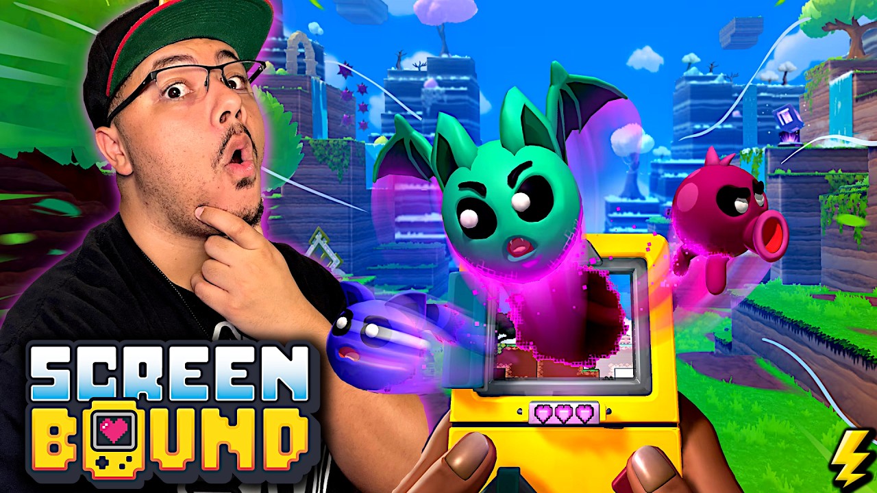 Mario Meets 3D Platformer?! | Screen Bound Demo Gameplay