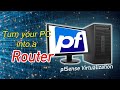 Turn your PC into a ROUTER - pfSense Virtualization/VLANs on your Home Server - Setup Guide