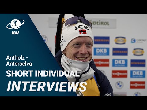 World Cup 23/24 Antholz-Anterselva: Men Short Individual Interviews