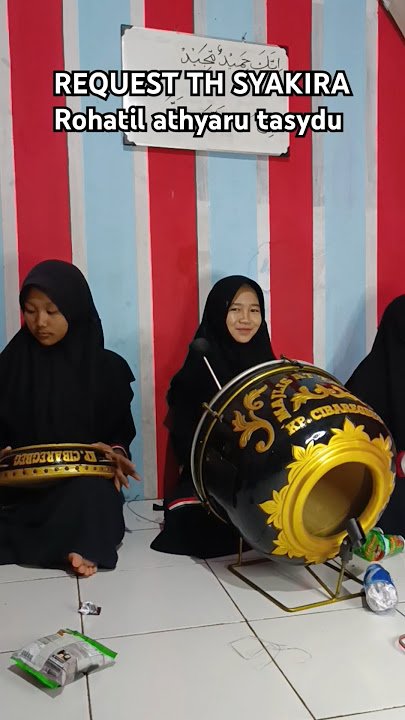 ROHATIL ATHYARU TASYDU #shorts #darbuka #hadroh #sholawat