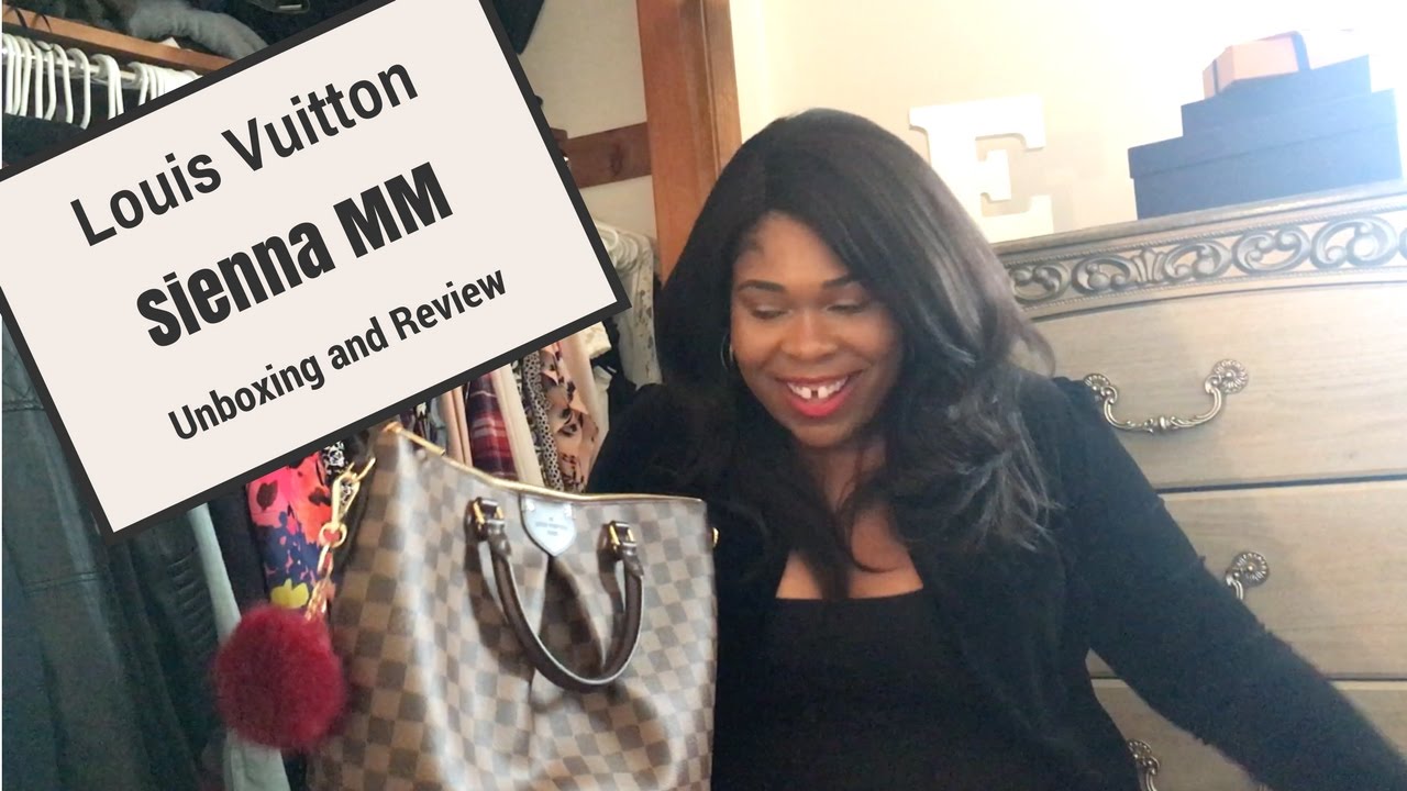 Louis Vuitton Siena MM - Unboxing & Review - YouTube