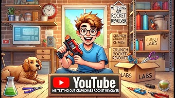 Me Testing Out Crunch Labs ROCKET REVOLVER