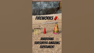 Anardana Sursuriya Amazing Experiment | #shorts #fireworks #diwali