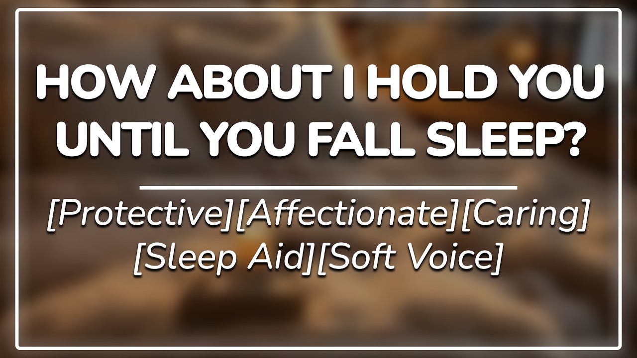 Protective Boyfriend holds you against his chest || Sleep Aid | Heartbeats | Back Rubbing