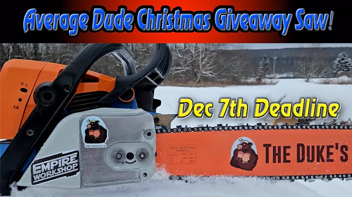 2025 Christmas giveaway saw Stihl MS390