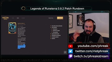 Patch 0.9.2 Rundown | Legends of Runeterra