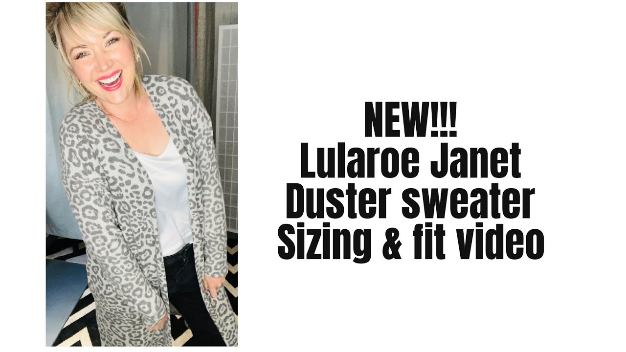 NEW Lularoe Janet duster sweater 