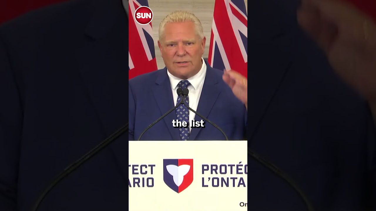 Doug Ford Says He S Been Trying To Tell The Americans That Tariffs Hurt Them Too 
