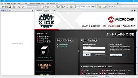 Organización computacional I.  Como crear un proyecto con MPLAB X IDE