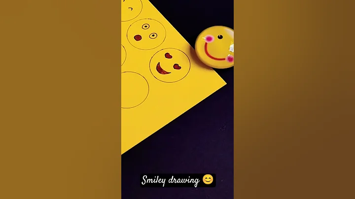 Cute smiley drawing/ smiley face drawing #smiley #howtodraw #viral #trending #youtube #shorts #draw