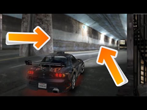 Видео: Секретные места в Need For Speed Underground
