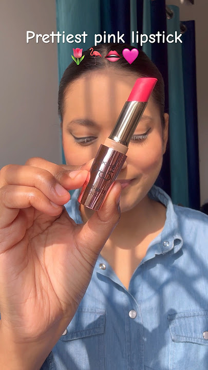 Prettiest Pink Lipstick🌷🦩👄🩷 #lipstick #lipsticks #makeup #makeupreview #makeupshorts #ytshorts