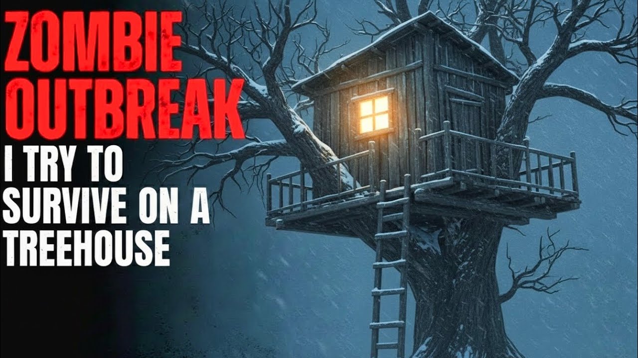 ZOMBIE OUTBREAK: I Try to Survive in a Treehouse in a Zombie Outbreak