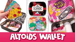 Diy: Коробочка, Как В Pinterest Со Сменным Декором | Altoids Wallet Ideas