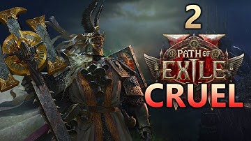 Path of Exile 2 Playthrough Part 2 - Full Act 2 Cruel Difficulty - Early Access