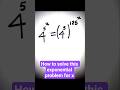 How to solve exponential problem.gcse grade 10 mathematics