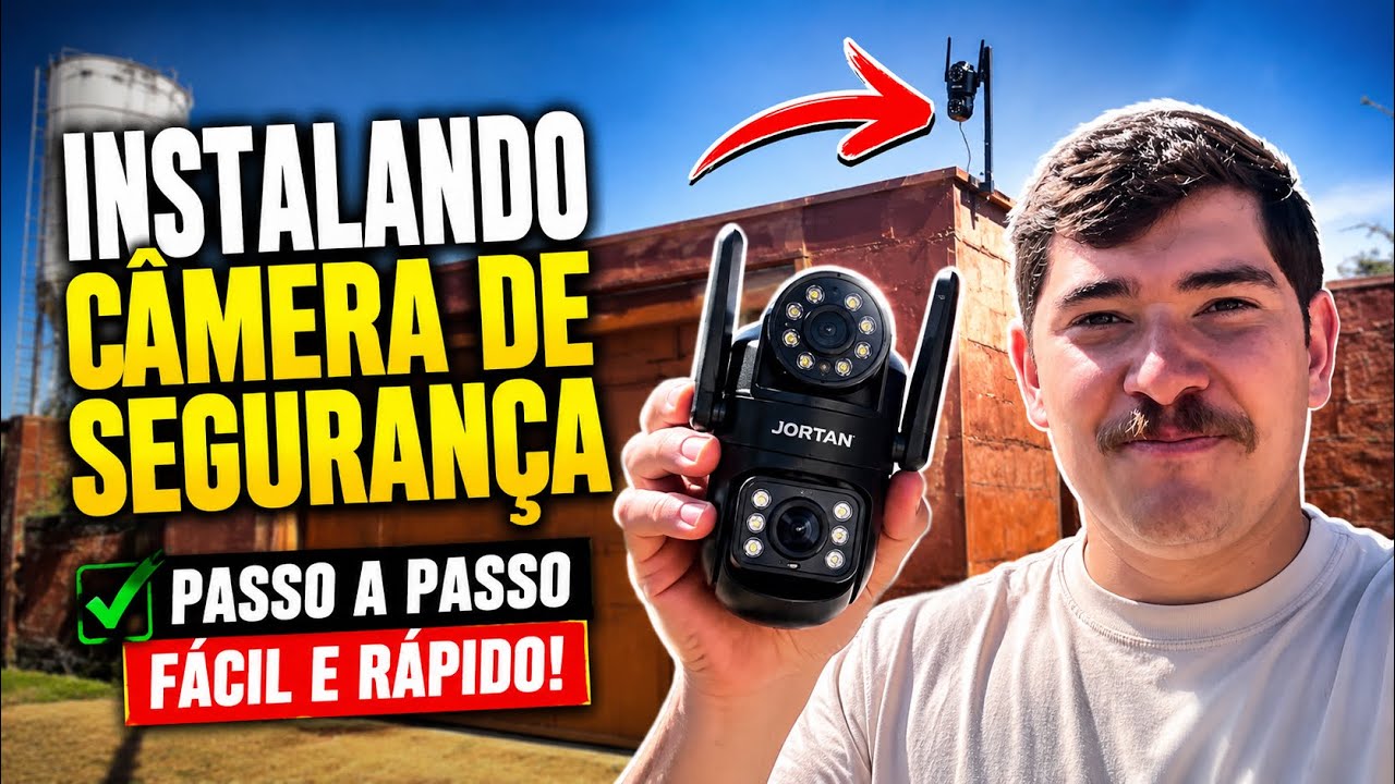 Como instalar câmera de segurança em casa - PASSO A PASSO DETALHADO ...
