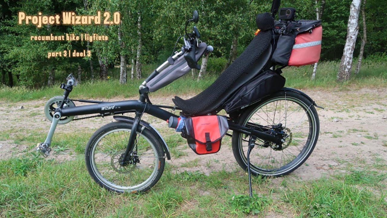 Project Challenge Wizard 2.0 (part 3) recumbent bicycle | ligfiets