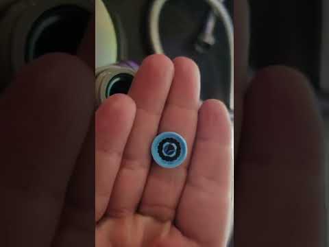 Delta IN2ITION Blue Water Flow Restrictor Removal for Shower Head and Wand
