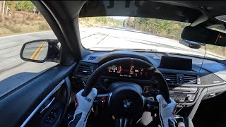 Loud BMW 340i POV - WATCH THIS VIDEO IF YOU DON’T HAVE A RADAR DETECTOR