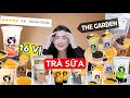 [Review] 16 Vị Trà Sữa The Garden HOT SHOPEE: Dưa Vàng, Xoài, Sầu Riêng, Hoàng Kim..v..v..