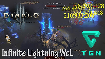 Diablo 3 2.1.2 | Infinite Lightning WoL Monk Build (T6+)
