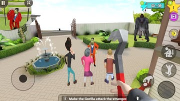 Scary Stranger 3D New Update fun video everyday New Levels (Android,iOS) part 27