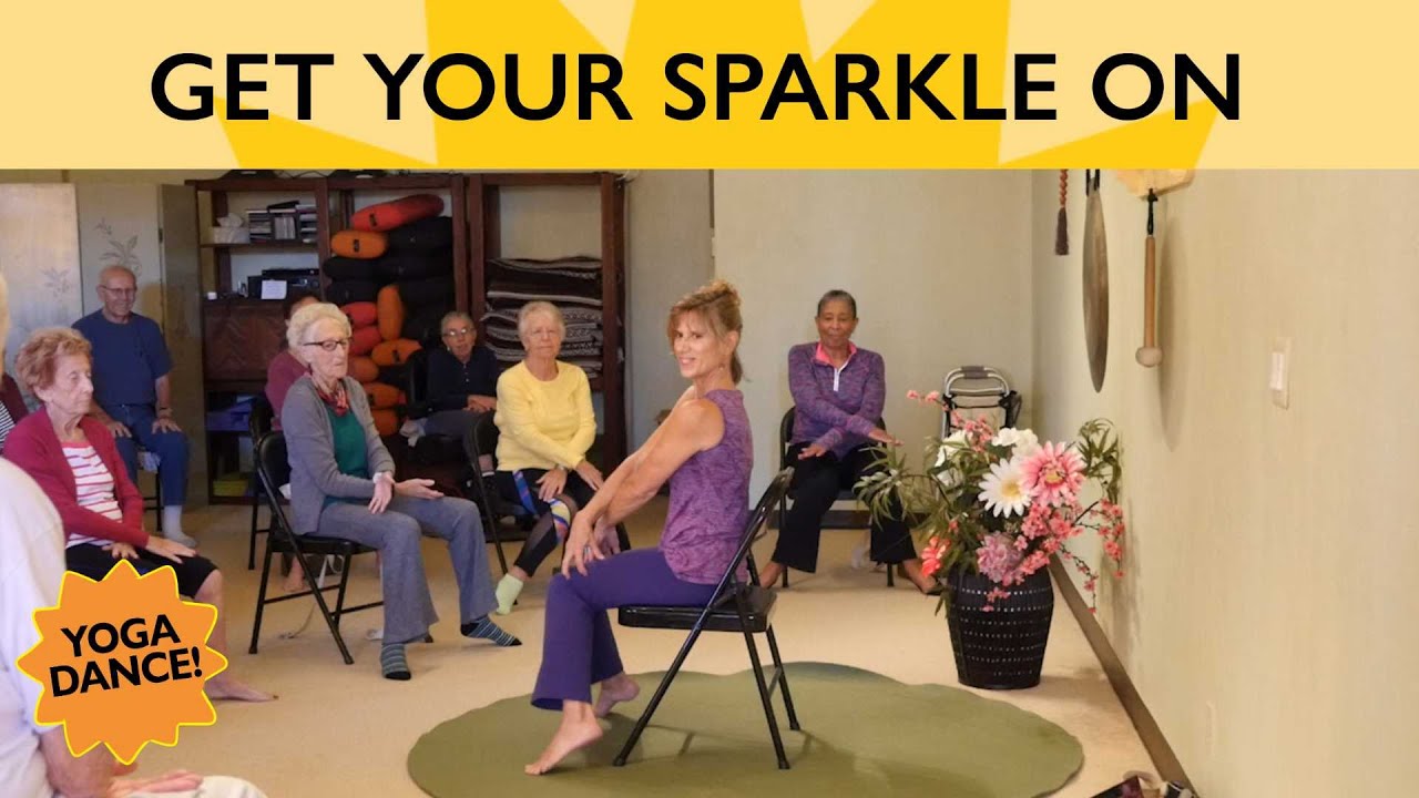 “Can’t Stop the Feeling” – Joyful Cardio Boost – Chair Yoga Dance with Sherry Zak Morris, C-IAYT