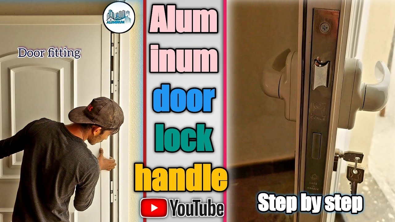 How to install aluminum door lock and handle Osman_Aluminum 