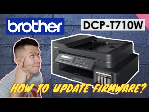 HOW TO UPDATE FIRMWARE OF BROTHER PRINTER DCP-T710W / WHAT IS DEFAULT PASSWORD OF BROTHER PRINTERS